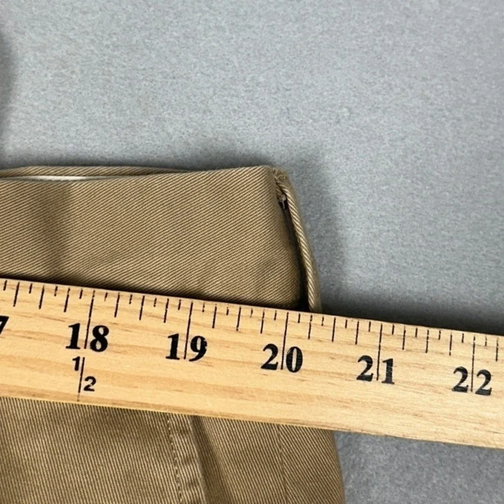 Polo Ralph Lauren Pants Mens 40X30 Tan Khaki Classic Fit Chino Straight Leg Logo